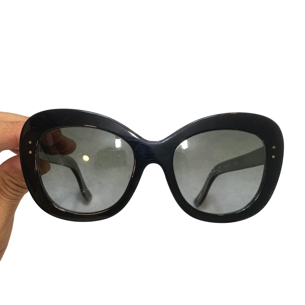 SEE Eyewear 7140 Sunglasses Black Oversized Butterfly Made in France 54-19-140